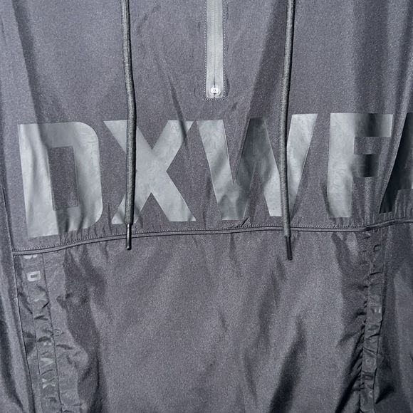 White Fox Boutique X Sarah’s Day Black Windbreaker Jacket - Picture 5 of 9